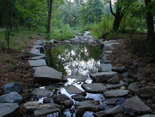 Little Pimmit Run at Chesterbrook Road Stream Restoration and Sanitary  Sewer Realignment