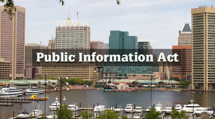 Maryland Public Information Act Requests